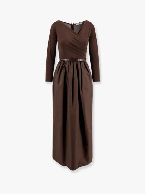 Max Mara Max Mara Women Kaiser Cotton Poplin And Jersey Dress