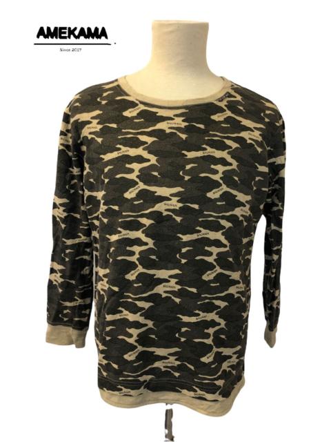 Balmain Balmain Camouflage Longsleeve Shirts