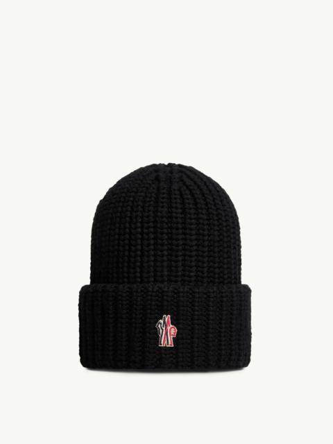 Moncler Grenoble Logo Wool Beanie