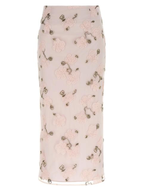 ROTATE 'Sequin pencil' skirt