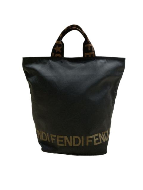 FENDI VINTAGE FENDI SPELL OUT TOTE BAG