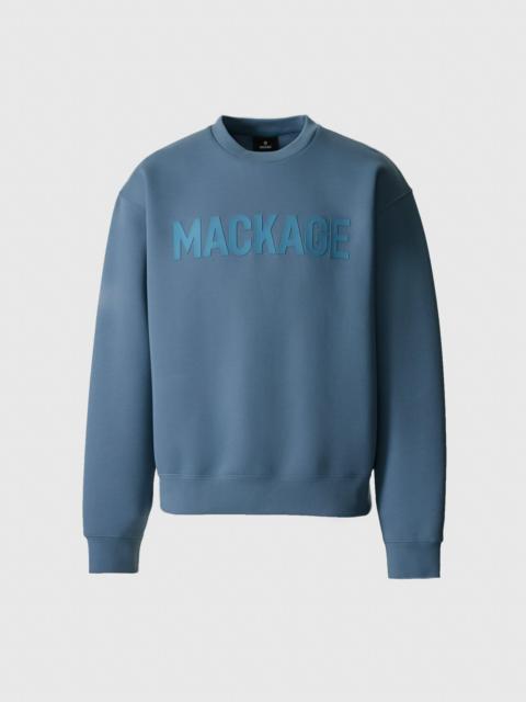 MACKAGE JULIUS Double-Face Jersey Logo Sweatshirt