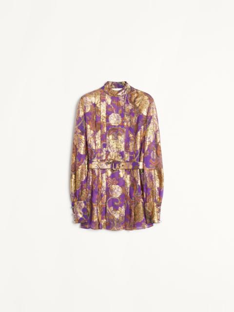 Valentino TOP IN FIL COUPE' LAME' CASHMERE APRES L'HIVER