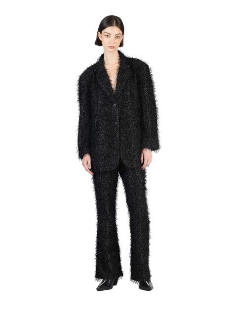 Elleme Fluffy Tailored Jacket Black