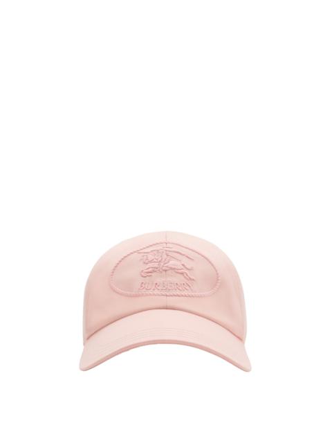 Burberry burberry Knight Stamp Gabardine Baseball Cap in Flora at Nordstrom