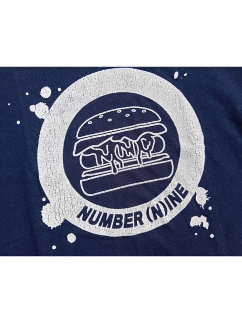 NUMBER (N)INE I ♥️ Burger by Number (N)ine tshirt 🎌 Japan brand designer