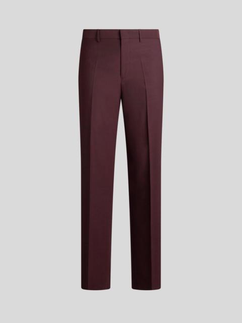 Etro STRAIGHT-LEG WOOL TROUSERS