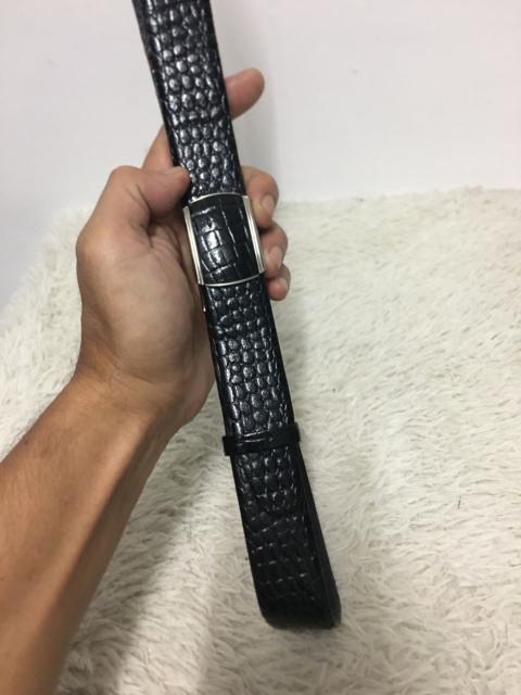 Other designers Vintage Leather Belt Crocodile Style Nice Design