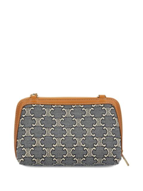 CELINE Celine Women Cuir Triomphe Chain Clutch