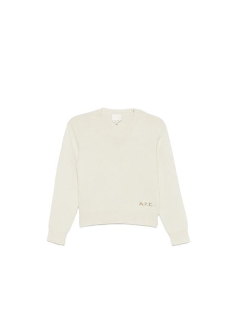 A.P.C. A.P.C. Neutrals Knitwear - Jumpers Women