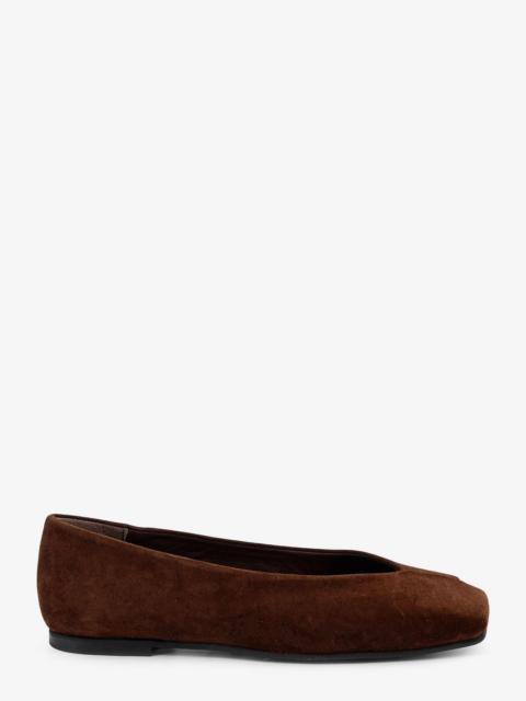 ALOHAS Alohas Katia Suede Ballerinas Brown