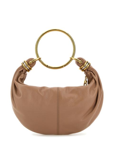 ハンドバッグ Chloe Antiqued Pink Leather Bracelet Handbag Chloé Antiqued pink leather Bracelet handbag