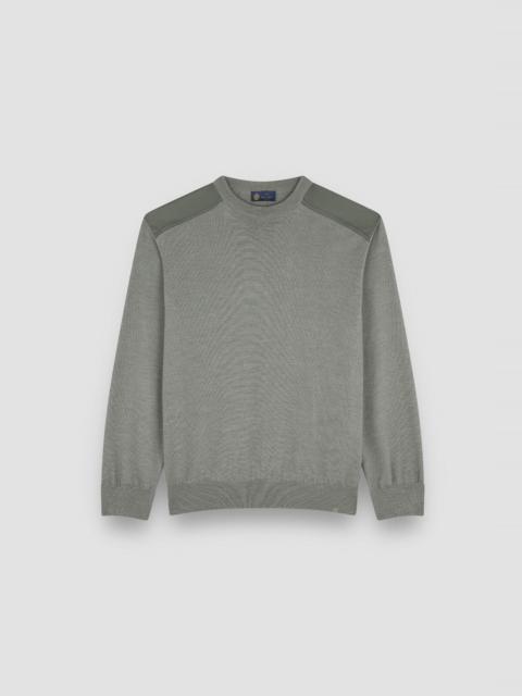 Paul & Shark WOOL AND SILK CREWNECK SWEATER
