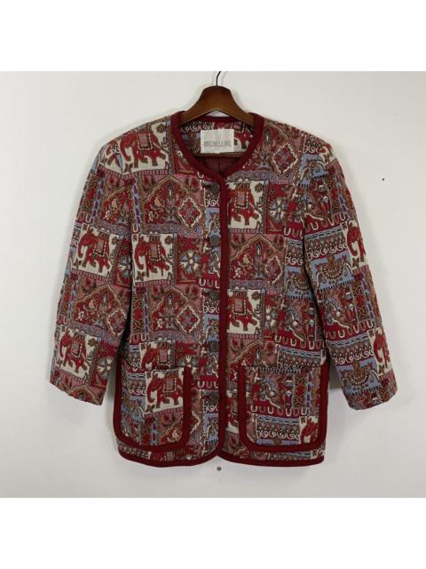 Other Designers Vintage Michelline Habitat Unisex Tweed Jacket