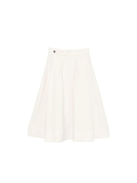 Brunello Cucinelli Brunello Cucinelli Neutrals Skirts - A-Line Skirts Women