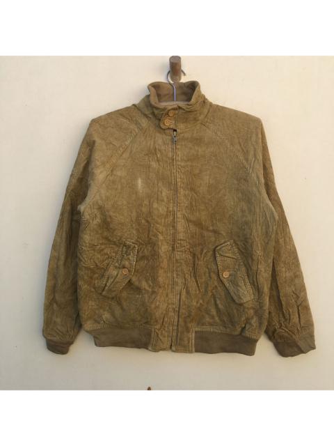 Other Designers Designer - Bobson Japan Corduroy Harrington Jacket Tartan