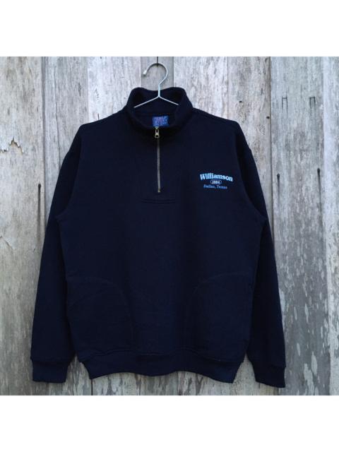 Other Designers Vintage - Vintage Williamson Texas Half Zip Sweatshirt