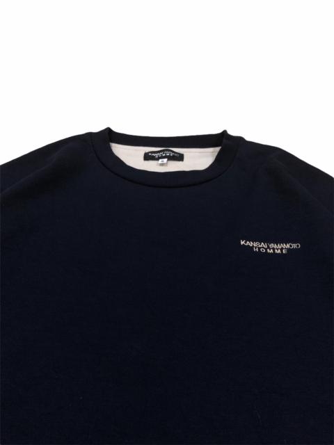 Other Designers Kansai Yamamoto - Kansai Yamamoto Homme Minimalist Spell Out Logo Sweatshirt