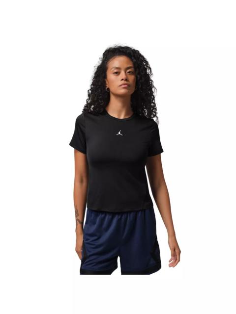 Jordan Women's Sports Essentials Dri-FIT Short-Sleeve Top -Black