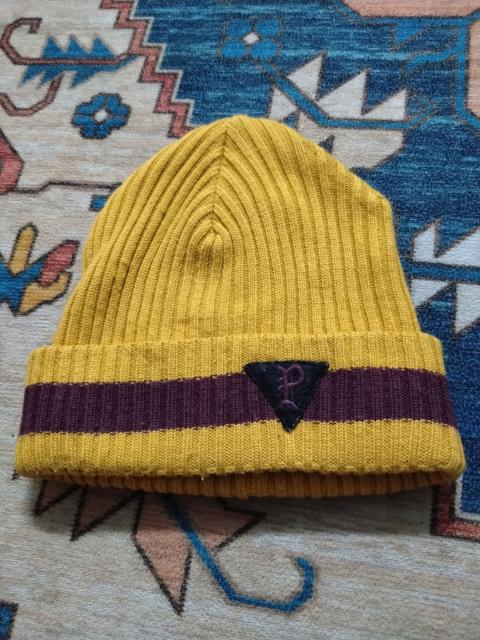 Polo Ralph Lauren Polo Ralph Lauren Yellow P Logo Beanie Hat