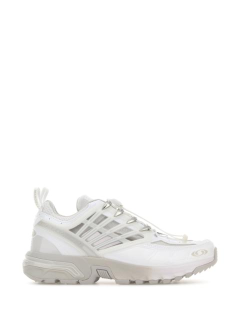 MM6 Maison Margiela White fabric and rubber MM6 x Salomon ACS Pro sneakers