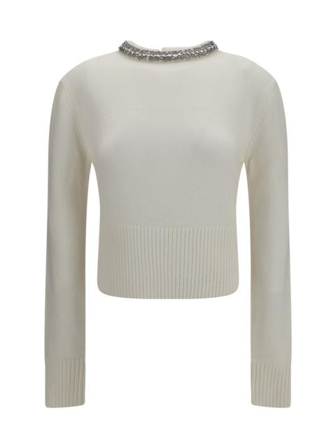 PINKO Pinko Berlino Wool Sweater Winter White