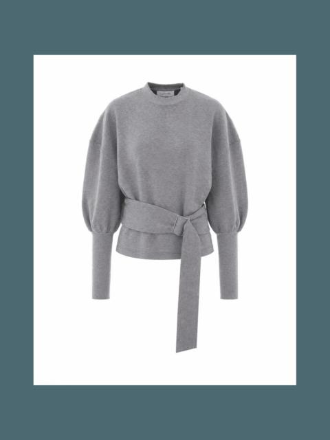 Lanvin Lanvin Women Long-Sleeves Belted Sweatshirt
