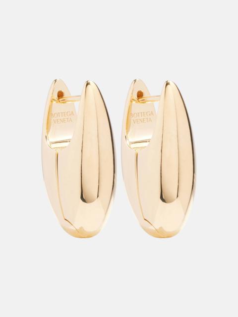 18kt gold-plated sterling silver earrings