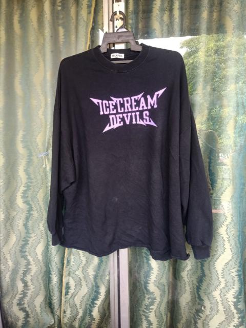 Other Designers Streetwear - MILKFED Ice cream Devil's Baggy Jumper
