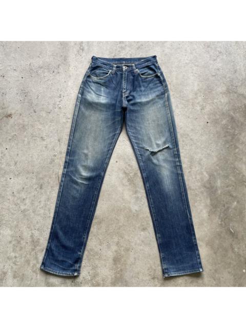 Other Designers Vintage - W26x33🔥 Japanese Brand Distressed Women Jeans Pants Faded