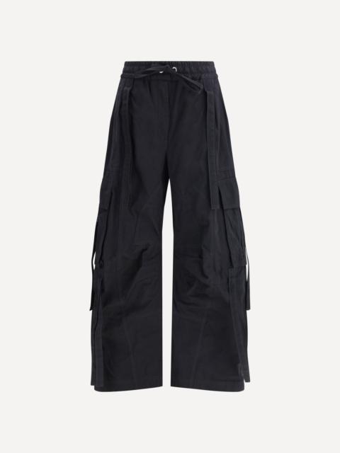 Dolce & Gabbana Waxed faille cargo Pants
