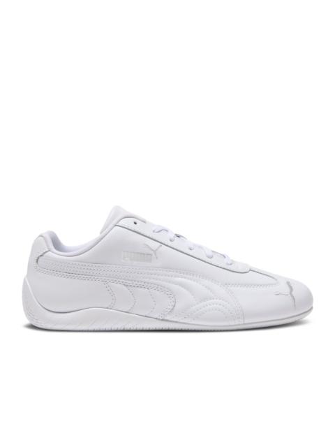 PUMA WMNS SPEEDCAT FULL LEATHER 'WHITE FEATHER GREY'