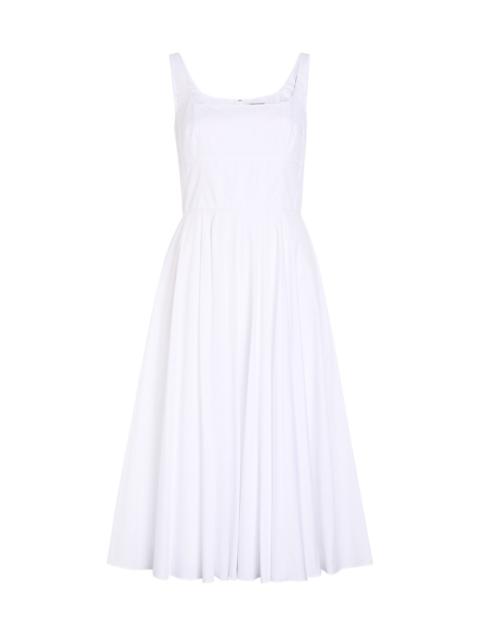EMILIA WICKSTEAD Emilia Wickstead Nikush Panelled Cotton Midi Dress