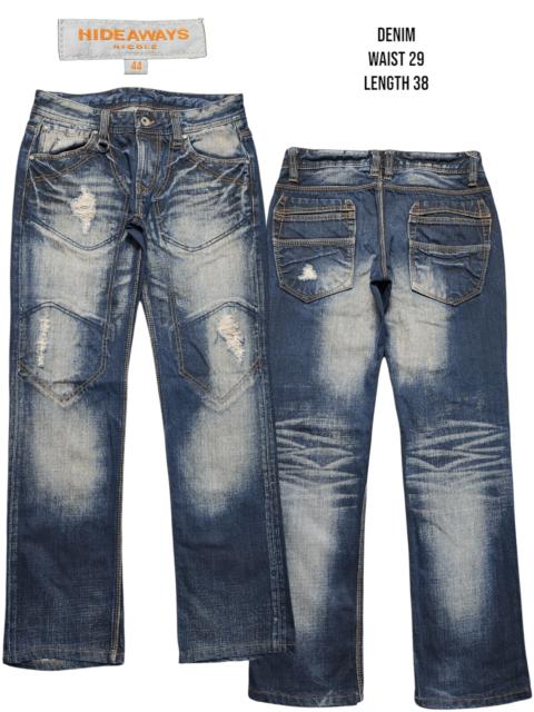 Other Designers Nicole Hideaways Rusty Distress Denim Stone Wash
