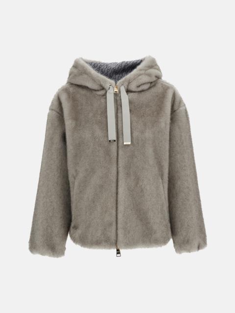 Herno Herno Women Bomber Soft Faux Fur