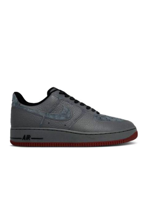 Nike AIR FORCE 1 LOW PREMIUM SKIVE TECH VT 'DARK GREY'