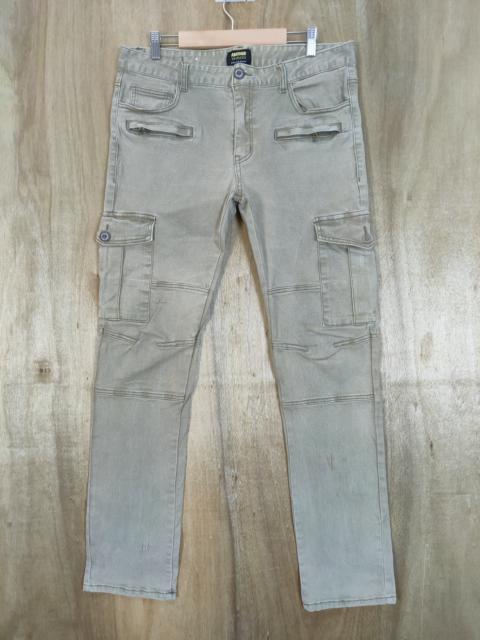Other Designers Vintage - VESPUCCI FADED CARGO PANTS MULTIPOCKET TACTICAL