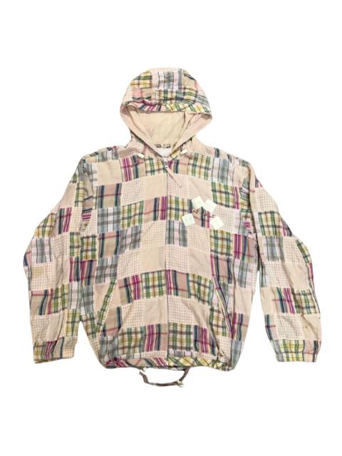 Other Designers Karl Helmut Patchwork Zip Up Hoodie