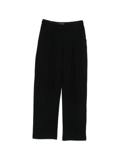 Cotton blend trousers