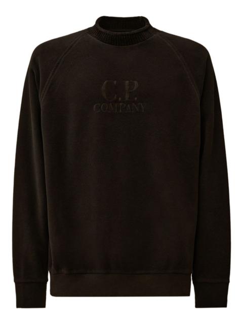 C.P. Company embroidered-logo crew-neck sweater