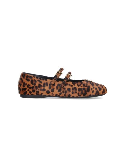 Prada ANIMAL PRINT BALLET FLATS