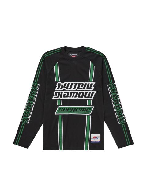 Supreme Supreme Hysteric Glamour Mesh L/S Top Black