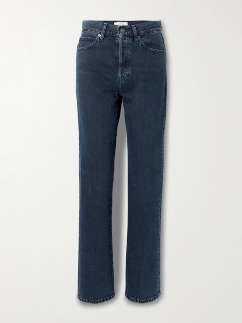 FRAME The Vertical High-rise Straight-leg Jeans