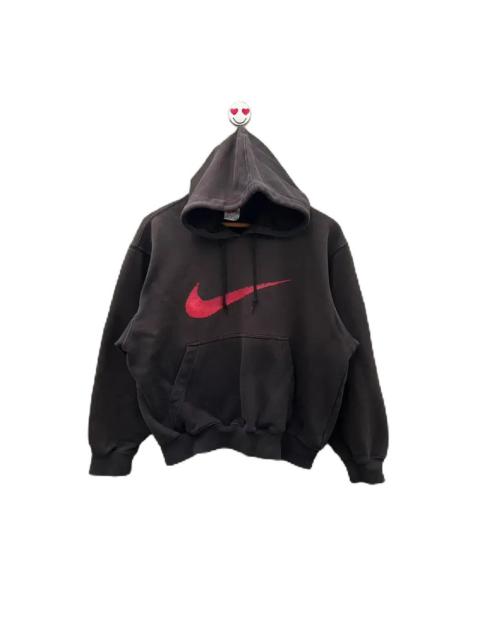 Vintage 90s nike swoosh hoodie big logo