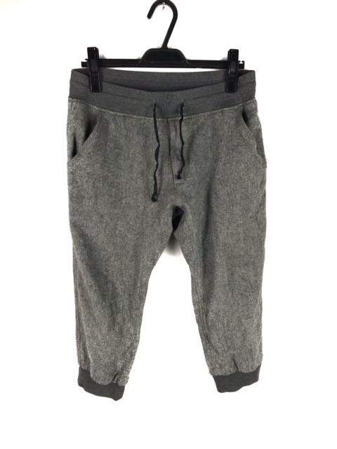 Other Designers Slick - SLICK WOOL JOGGER/SWEAT CROPPED PANTS