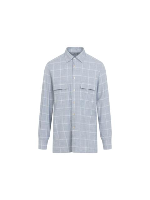 Other Designers Kiton Flanel Shirt Men