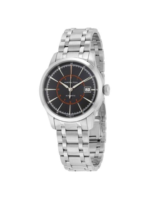 Other Designers Hamilton Railroad Automatic Black Dial Men's Watch H40555131