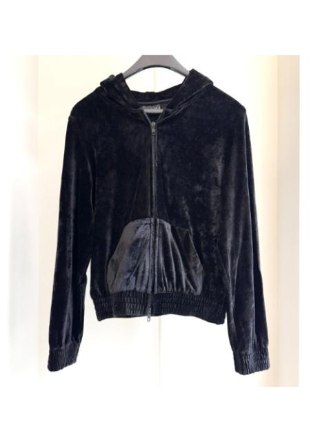 Balenciaga 2023 BB Velvet Hooded Zip-Up 751792TOV10