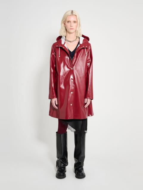 Stutterheim Mosebacke Opal Raincoat Burgundy