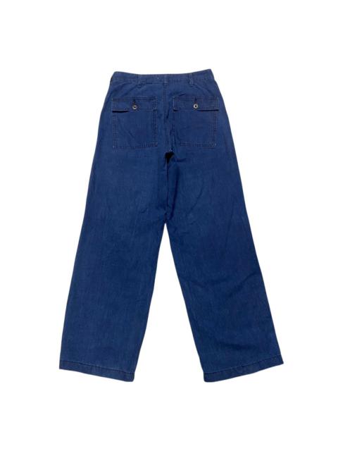 Other Designers Edwin Indigo Denim Fatigue Pants